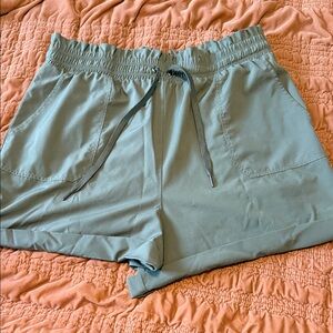 Danskin Olive Athletic Shorts with Drawstring